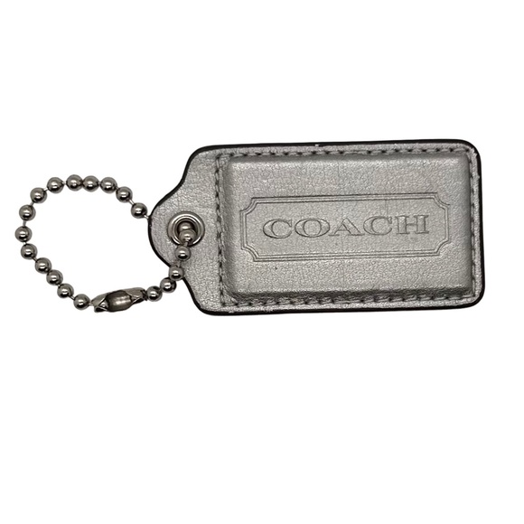 Coach Metallic Silver Hangtag - Picture 1 of 4
